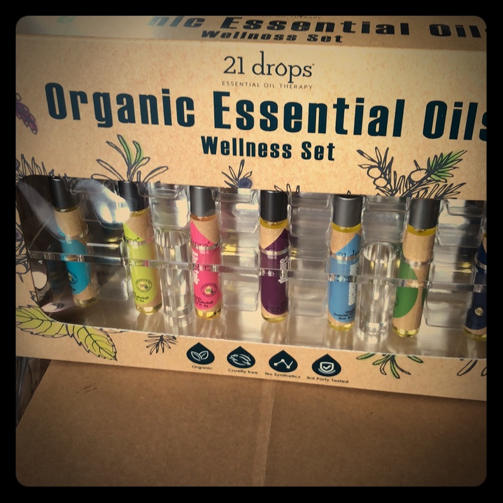 Essential oil wellness kit.